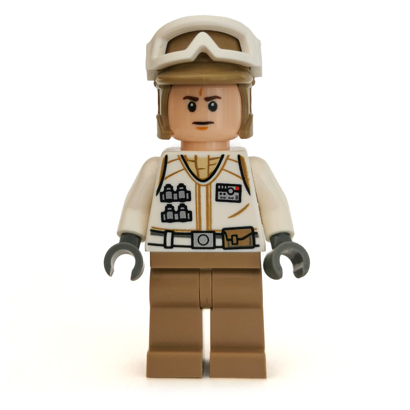 fig-004434 – Rebel Trooper in Hoth Uniform, Dark Tan Hat, Frown