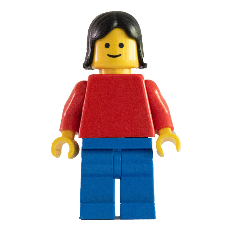 fig-004469 – Woman - Red Torso, Blue Legs