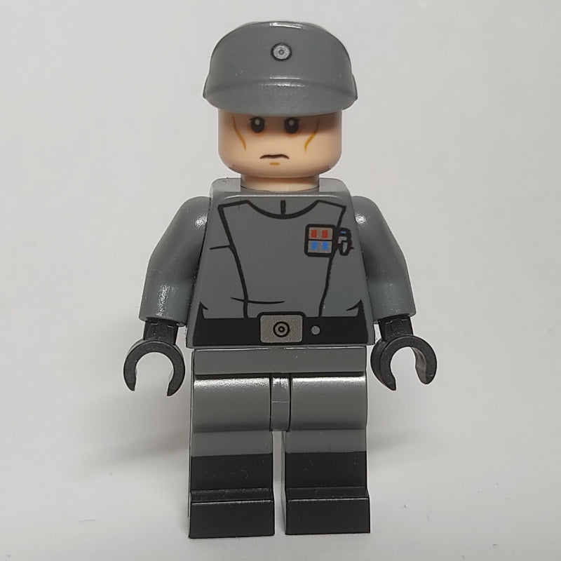 fig-004471 – Imperial Officer / Lieutenant, Dark Bluish Gray Uniform, Dual Molded Legs