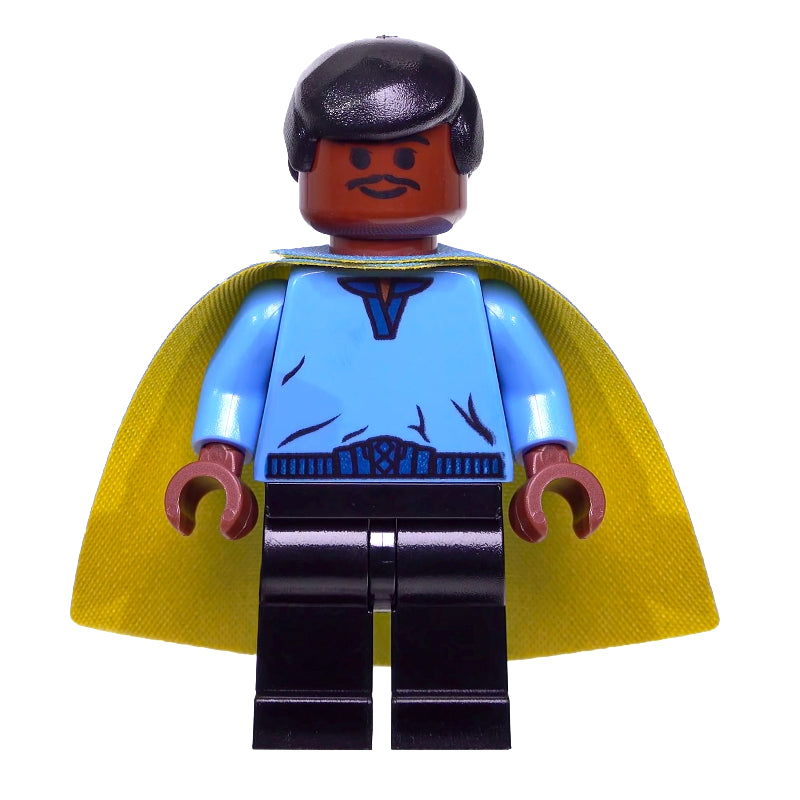 fig-004472 – Lando Calrissian, Yellow and Blue Cape (3626c Head)