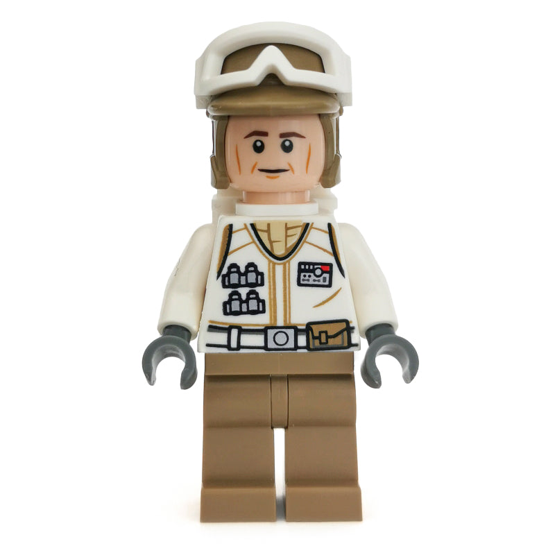 fig-004474 – Rebel Trooper in Hoth Uniform, Dark Tan Hat, Cheek Lines