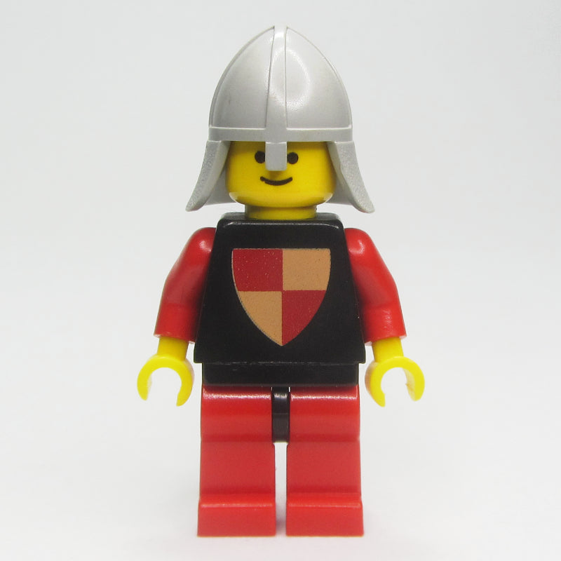 fig-004497 – Knight (Quartered Shield) - Red Legs, Neck-Protector