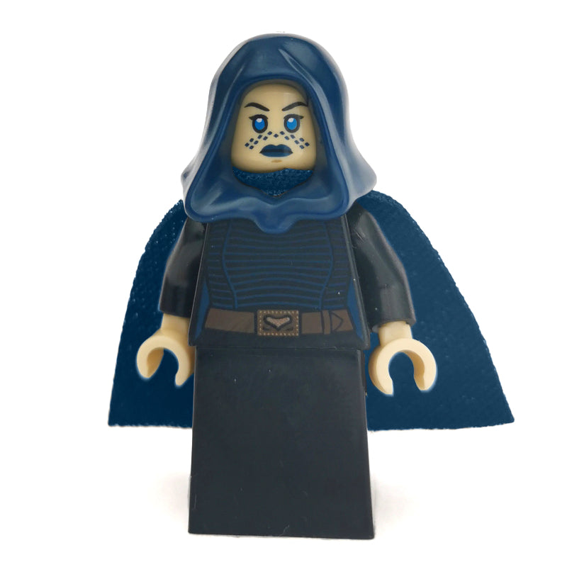 fig-004506 – Barriss Offee, Dark Blue Hood and Cape, Skirt