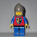 fig-004543 – Knight (Crusader Axe) - Blue Legs, Chin-Guard