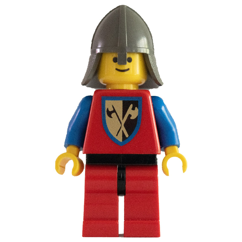 fig-004565 – Knight (Crusader Axe) - Red Legs, Neck-Protector