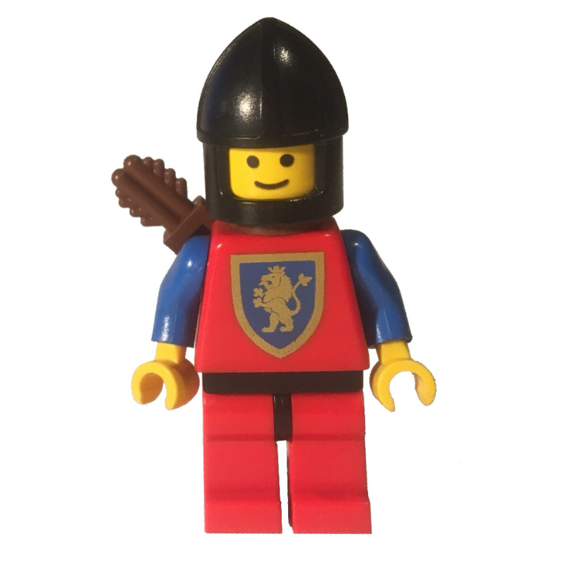 fig-004570 – Archer (Crusader Lion) - Red Legs, Black Chin-Guard
