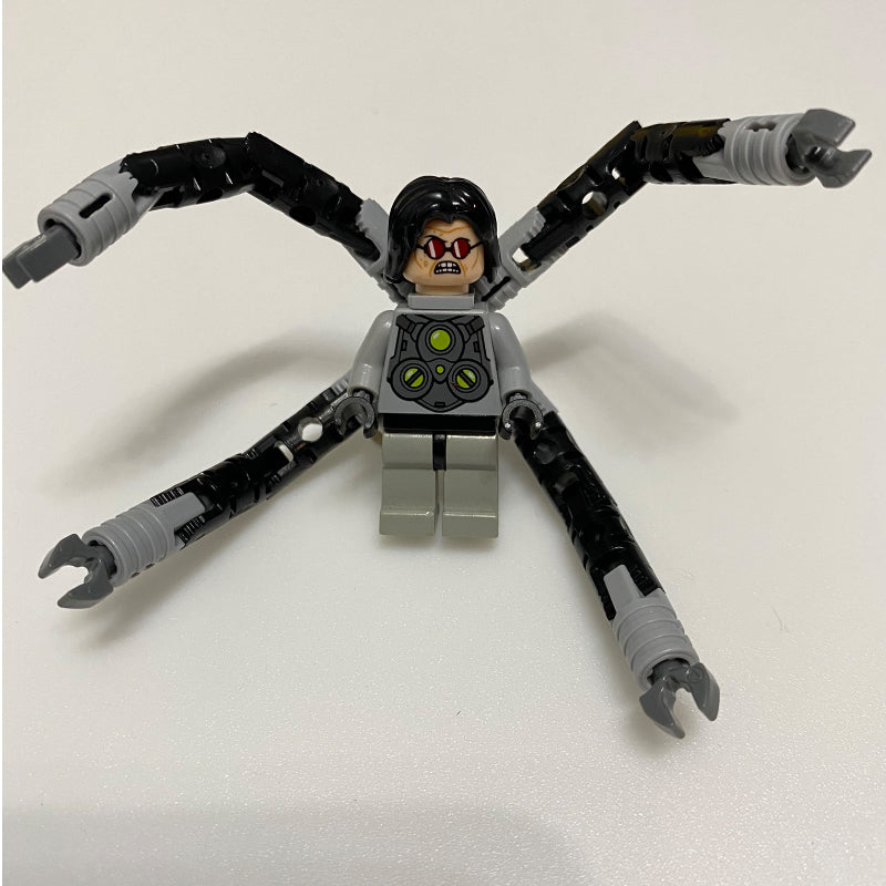 fig-004594 – Dr. Octopus / Doc Ock with Red Sunglasses and Light Bluish Gray Suit