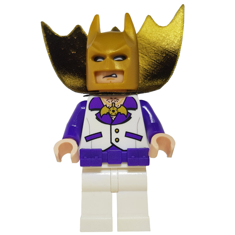 fig-004613 – Batman, White Suit, Gold Cape and Cowl (Roller Disco Batman)