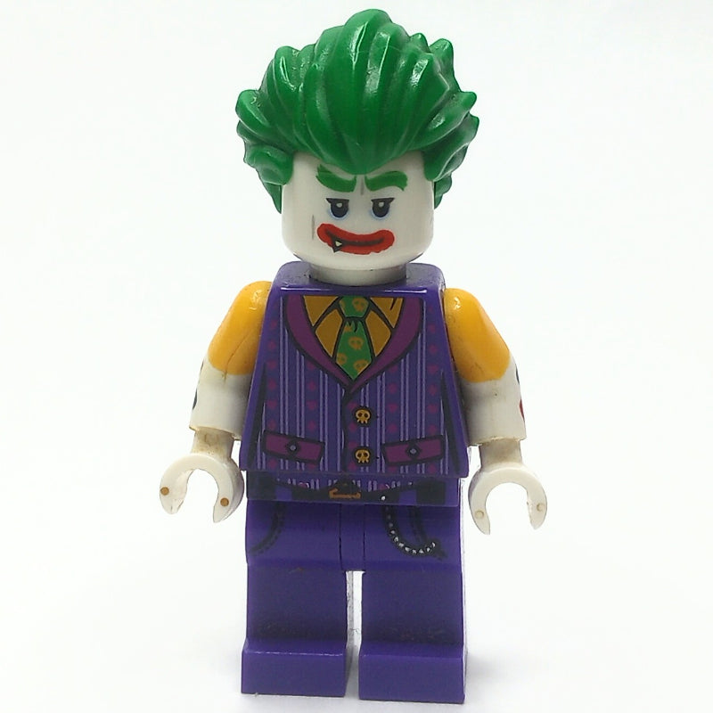 fig-004628 – The Joker with Dark Purple Vest and Bright Light Orange Shirt