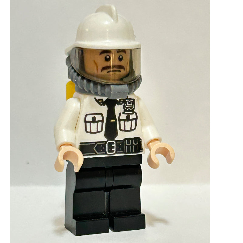 fig-004635 – Security Guard with Helmet, Visor, and Air Tanks