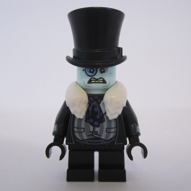 fig-004661 – The Penguin with Fur Collar and Scowl