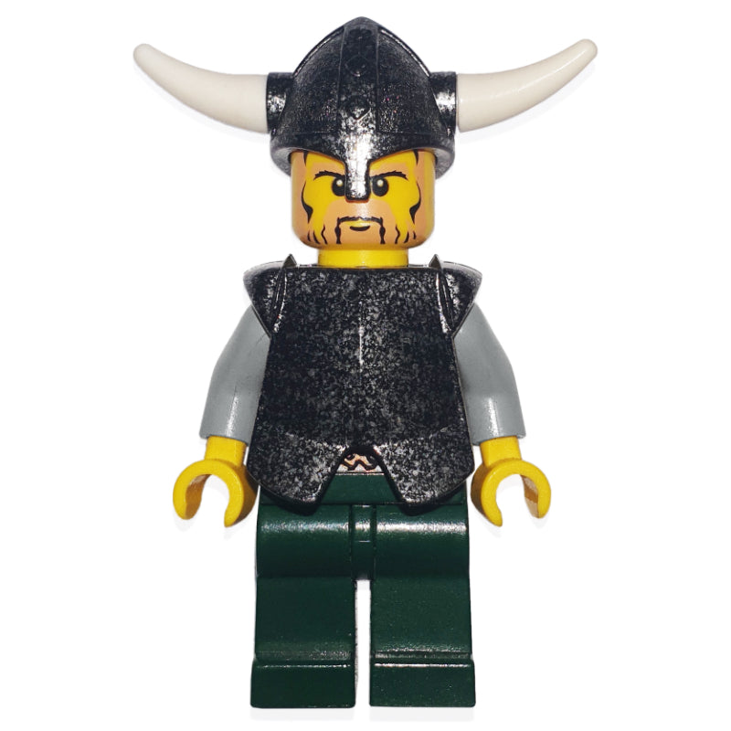fig-004671 – Viking Warrior - Breast Plate, Dark Green Legs
