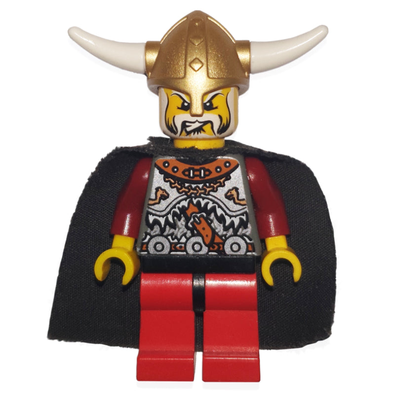 fig-004673 – Viking King - Armour, Red Legs, Black Cape