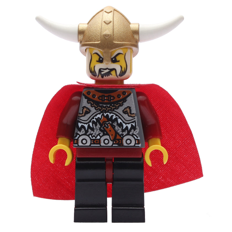 fig-004676 – Viking King - Armour, Black Legs, Red Cape