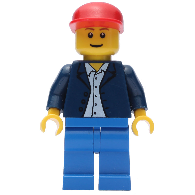 fig-004754 – Dark Blue Jacket, Blue Legs, Red Cap