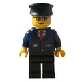 fig-004755 – Conductor - Dark Blue Jacket, Black Legs, Black Hat