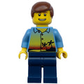 fig-004770 – Man - Hawaiian Shirt, Dark Blue Legs