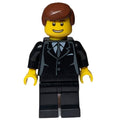 fig-004778 – Man - Black Suit, Grin