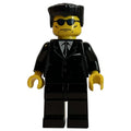 fig-004785 – Man - Black Suit, Sunglasses