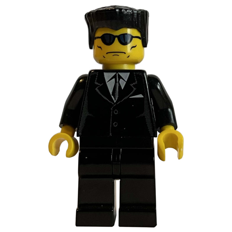 fig-004785 – Man - Black Suit, Sunglasses