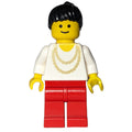 fig-004787 – Woman - White Torso, Yellow Necklace, Red Legs