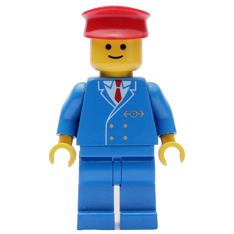fig-004796 – Conductor - Blue Jacket, Blue Legs, Red Hat