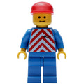 fig-004807 – Train Worker - Red/White Shirt, Blue Legs, Red Cap