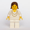 fig-004823 – Woman - White Torso, Yellow Necklace, White  Legs