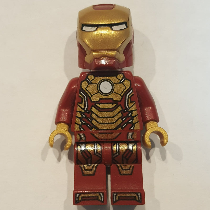 fig-004886 – Iron Man Mark 42 Armor, Plain White Head