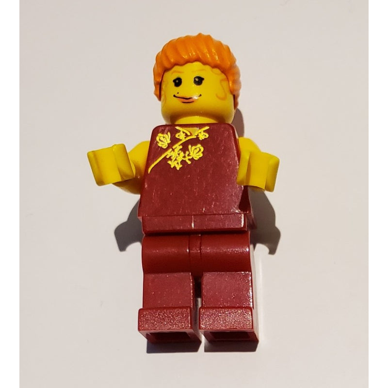 fig-004914 – Mary Jane with Yellow Skin and Dark Red Outfit