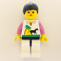 fig-004943 – Woman - White Torso with Horse, Pink Arms, White Legs
