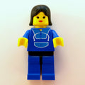 fig-004945 – Woman - Blue Jogging Suite, Blue Legs