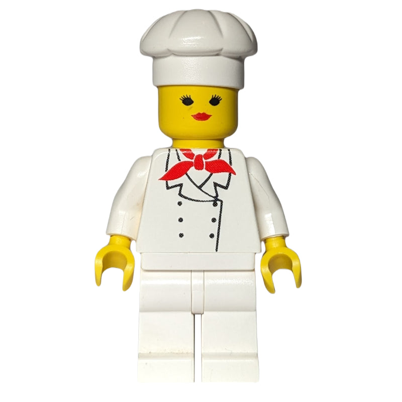 fig-004954 – Chef - White Torso, White Legs, Female