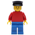 fig-004965 – Man - Red Torso, Blue Legs, Black Hat
