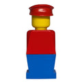 fig-004968 – LEGOLAND Red Torso, Blue Legs, Red Hat