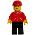 fig-004971 – Man - Red Jacket, Red Construction Helmet