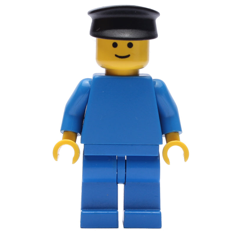 fig-004975 – Man - Blue Torso, Blue Legs, Black hat