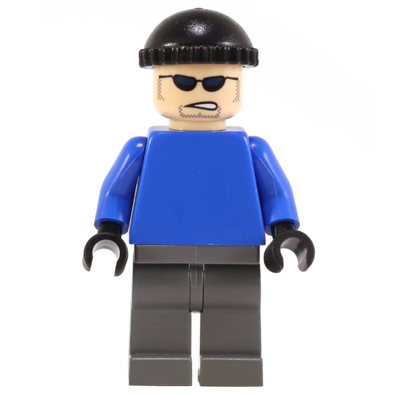 fig-004998 – Mr. Freeze's Henchman with Plain Blue Torso