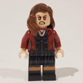 fig-005066 – Scarlet Witch with Dark Red Jacket over Black Dress