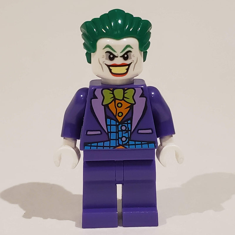 fig-005081 – The Joker with Blue Vest, Orange Shirt, Lime Bow Tie