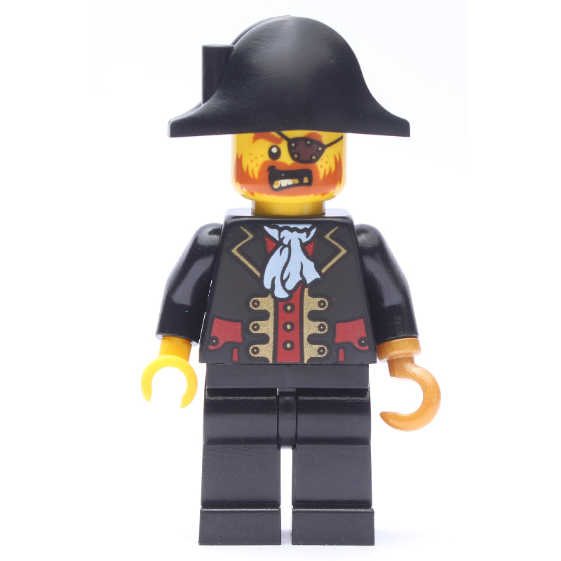 fig-005091 – Pirate - Captain, Black Legs, Pearl Gold Hook