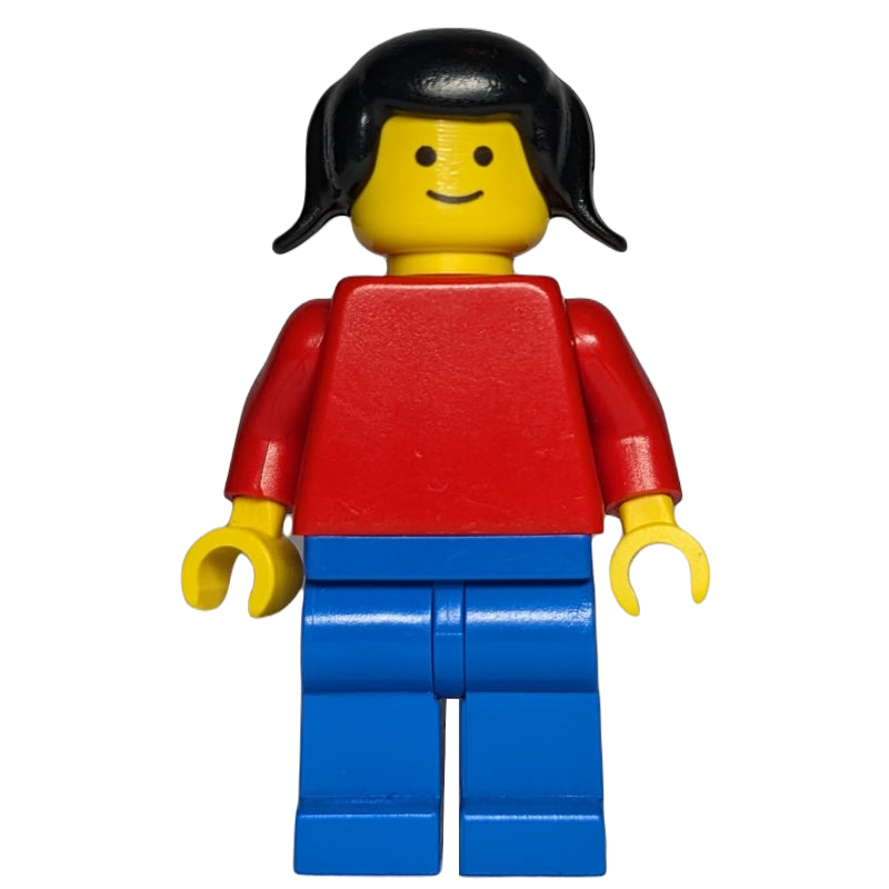 fig-005101 – Woman - Red Torso, Blue Legs, Black Tails