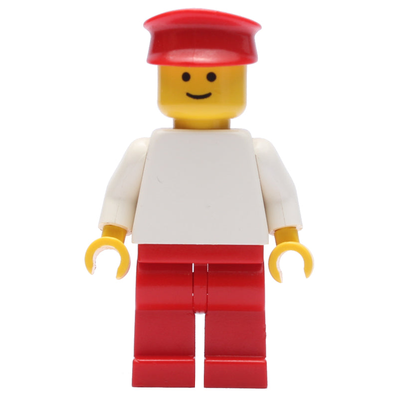 fig-005102 – Man - White Torso, Red Legs, Red Hat
