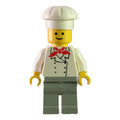 fig-005110 – Chef - White Torso, Light Gray Legs (3626b Head)