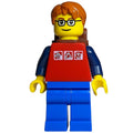 fig-005133 – Man - Red Torso, Blue Legs, Backpack