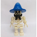 fig-005144 – Skeleton, Standard Face, Wizard Hat, Black Bandana