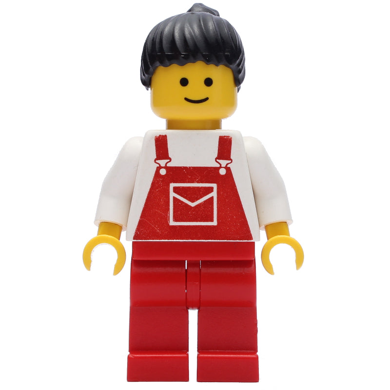 fig-005147 – Woman - White Torso, Red Overall