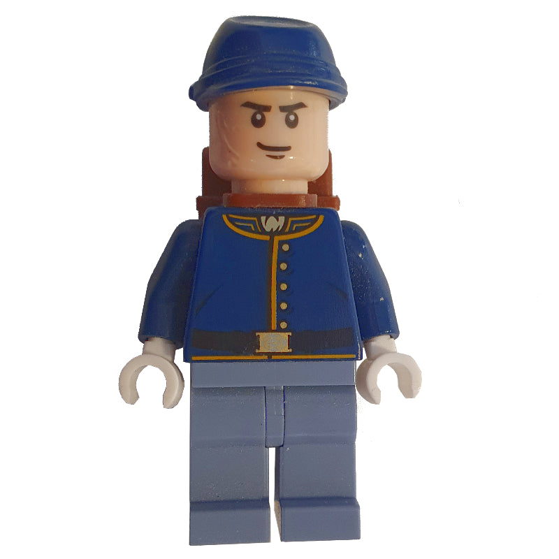 fig-005162 – Cavalry Soldier - Crooked Smile, Backpack