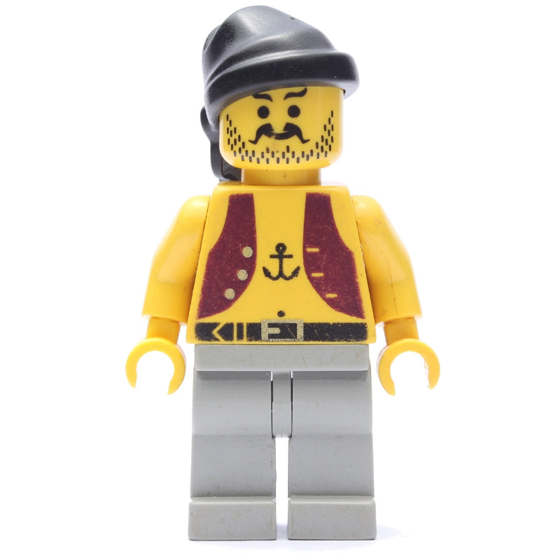 fig-005206 – Pirate - Anchor Tattoo, Light Gray Legs, Black Bandana