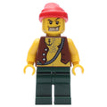 fig-005209 – Pirate - Anchor Tattoo, Dark Green Legs, Red Bandana
